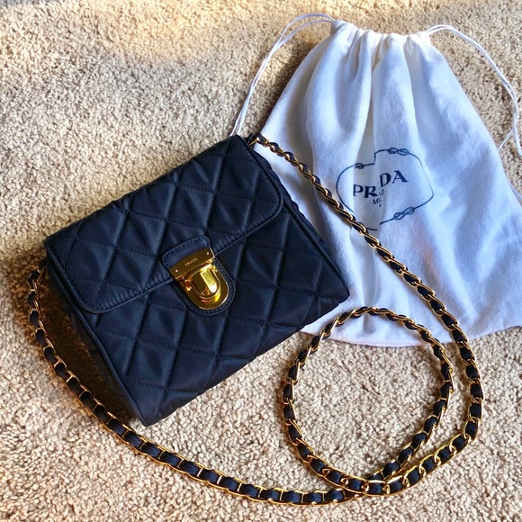 prada tessuto impuntu crossbody